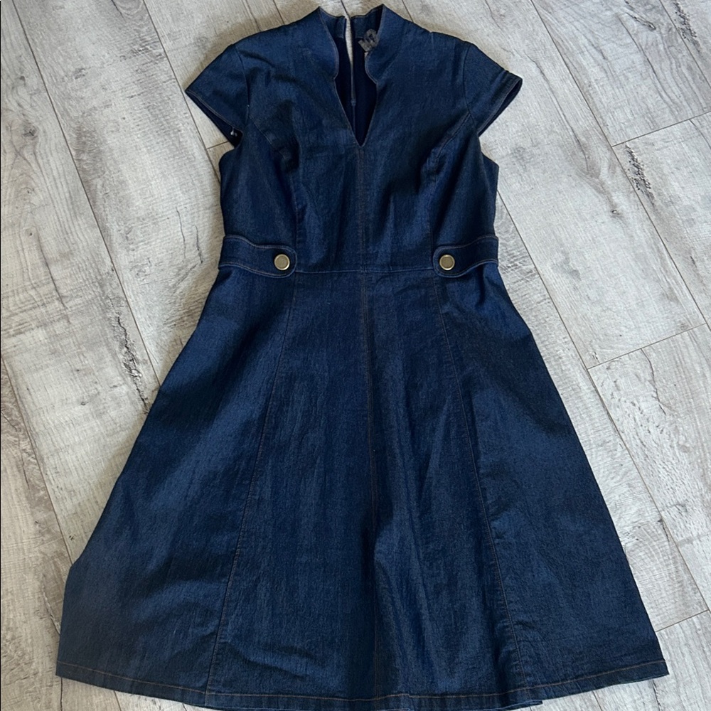 Shelby & Palmer Navy Mini Dress